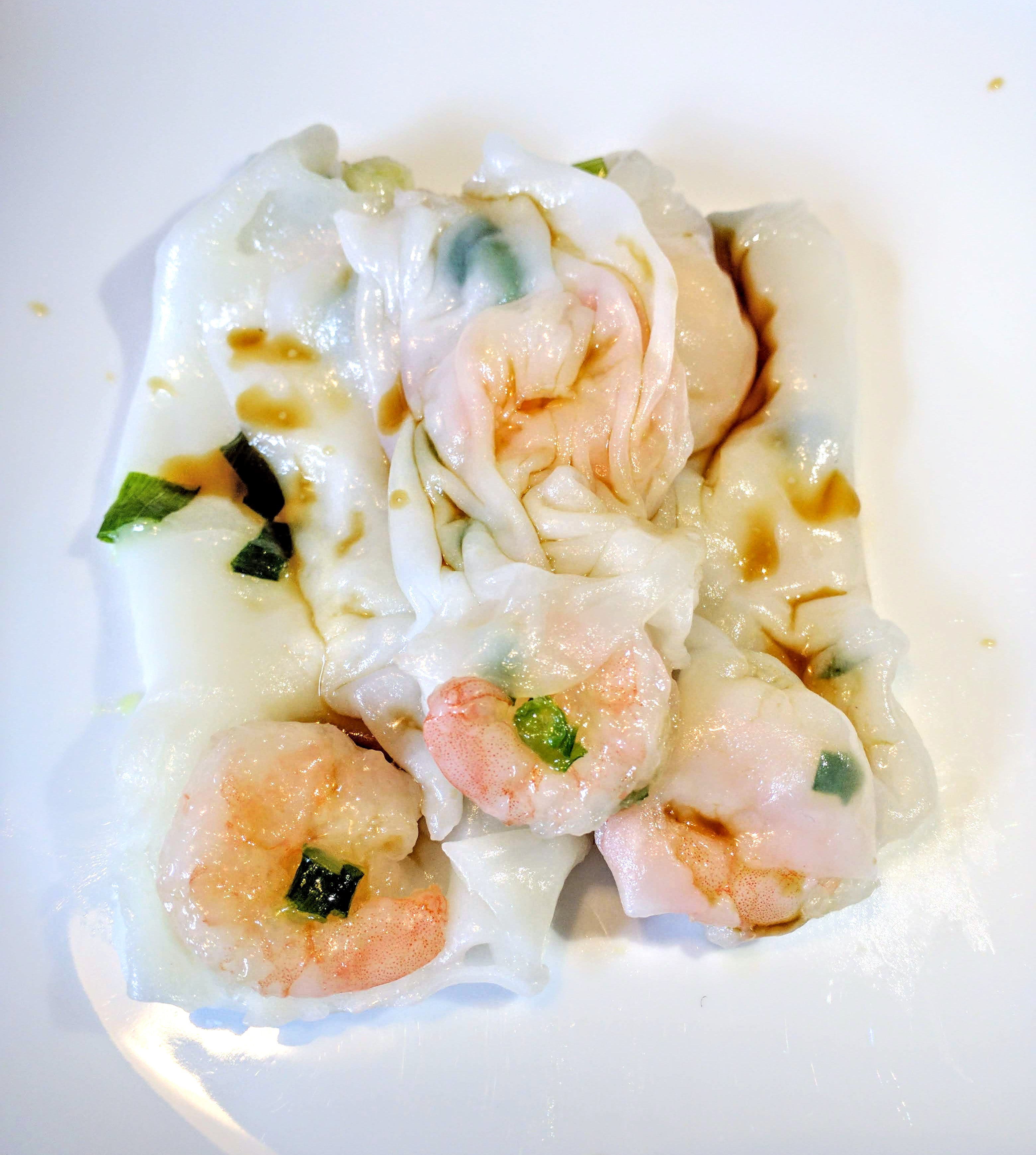 Rice roll shrimp